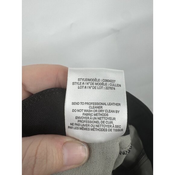 Theory Cullen Lambs Leather Legging Women 8 Brown Black NEW Western Granolagirl - Picture 5 of 8